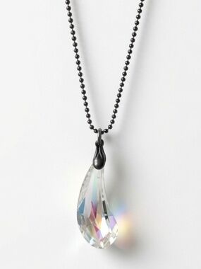 Limited-Edition Angel Wing Crystal Necklace made with Swarovski